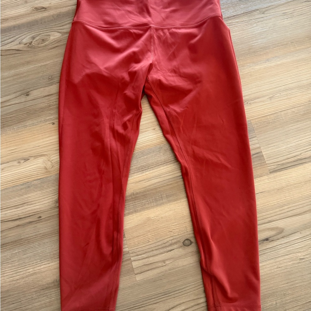 lululemon athletica Red Leggings